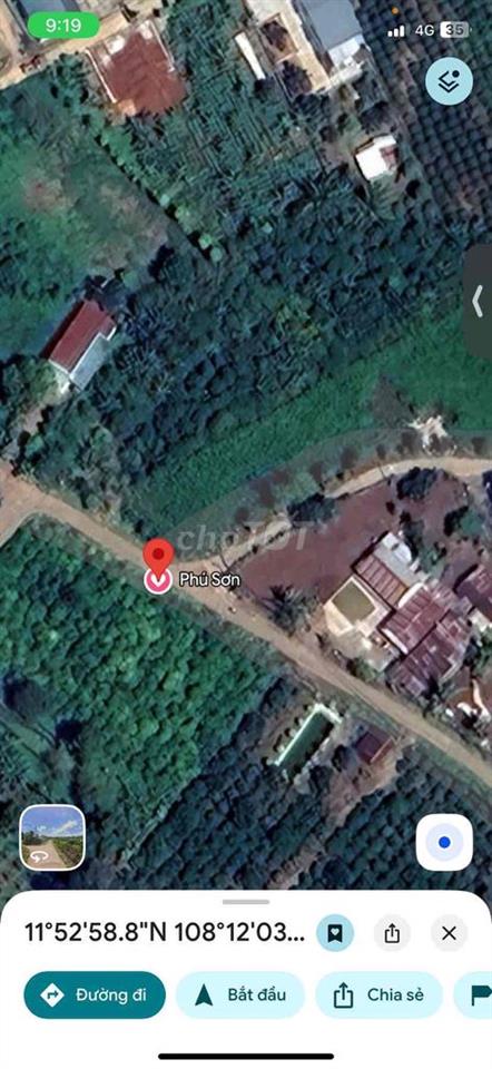 Đất thuộc khu quy hoạch đất ở (biệt thự) cách Đà Lạt 50km