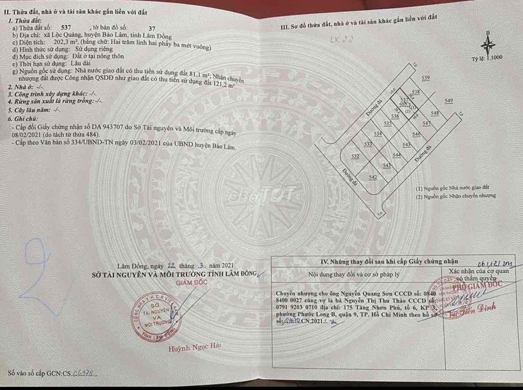 ra nhanh 2 lô liền kề sau chợ Lộc Quảng