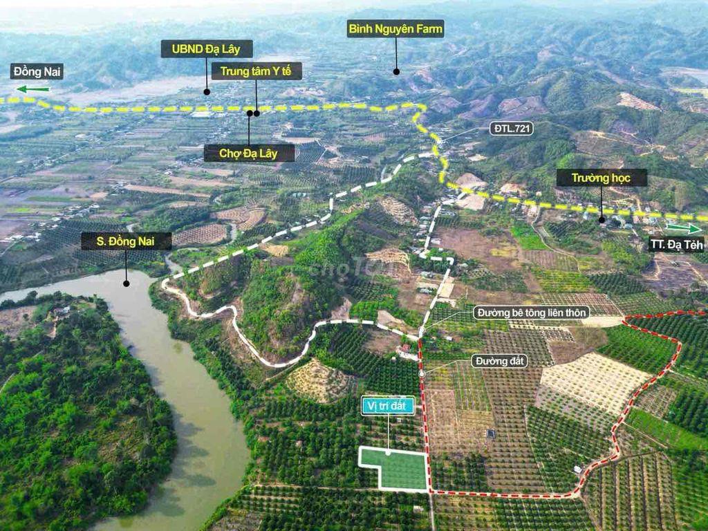 Đất trồng sầu riêng có thổ cư 1 phần