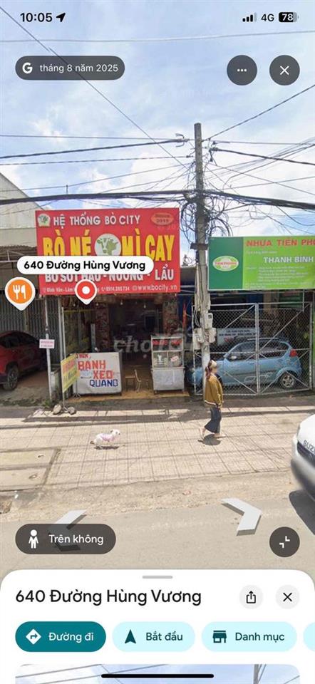 BÁN ĐẤT MẶT TIỀN ĐƯỜNG HÙNG VƯƠNG – TT. ĐINH VĂN, LÂM HÀ, LÂM ĐỒNG