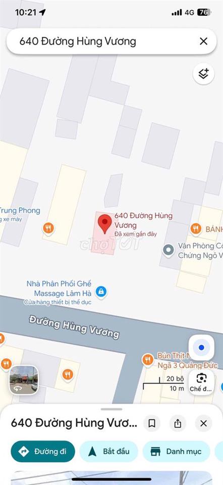 BÁN ĐẤT MẶT TIỀN ĐƯỜNG HÙNG VƯƠNG – TT. ĐINH VĂN, LÂM HÀ, LÂM ĐỒNG