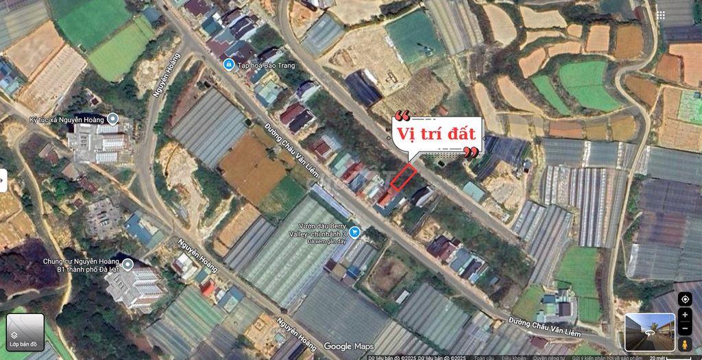BÁN ĐẤT L35 KQH NGUYỄN HOÀNG – P7, ĐÀ LẠT