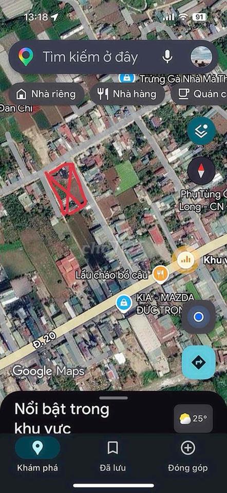 Phân lô Phú thạnh- Đức trọng - Lâm đồng