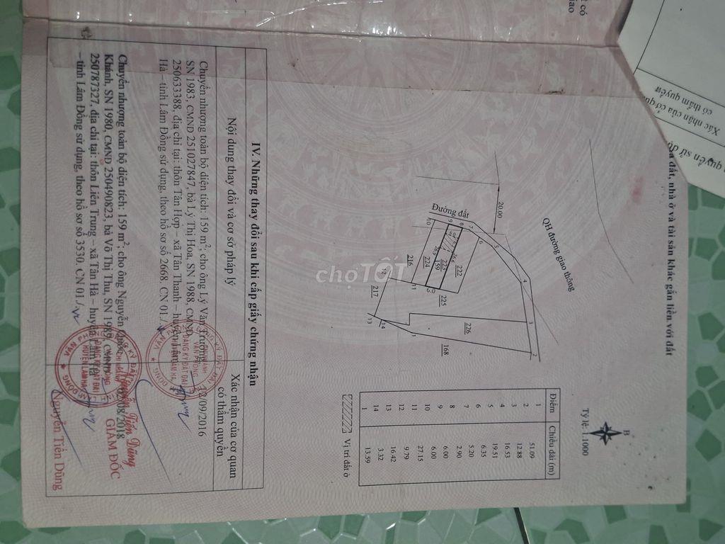 Bán đất 6mx26m