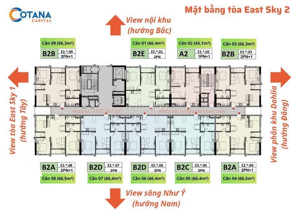 Chung cư Ecogarden Huế
