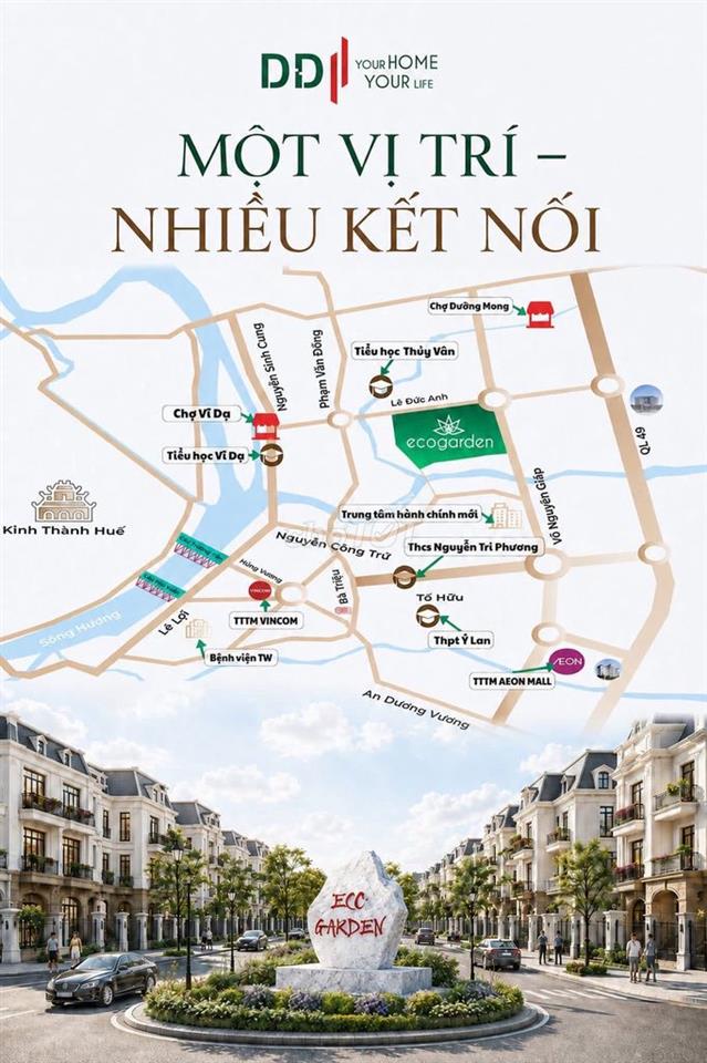 Chung cư Ecogarden Huế-  NOXH
