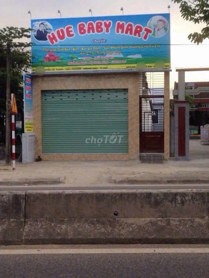 CHO THUÊ MẶT BẰNG 200M2 NGUYỄN TẤT THÀNH GẦN CHỢ DẠ LÊ, TP HUẾ.