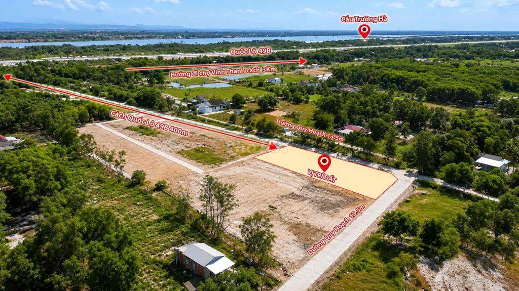 🔥 ĐẤT VEN BIỂN VINH AN – GẦN CHỢ CHIỀU VINH THANH – GIÁ CHỈ 2.XXTR/LÔ