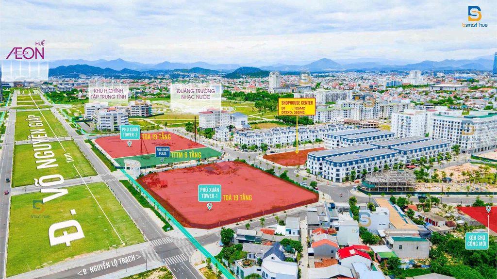 PHÚ XUÂN CITY. Chỉ từ 1,6tỷ(20%) sở hữu ngay SHOPHOUSE 4 TẦNG.