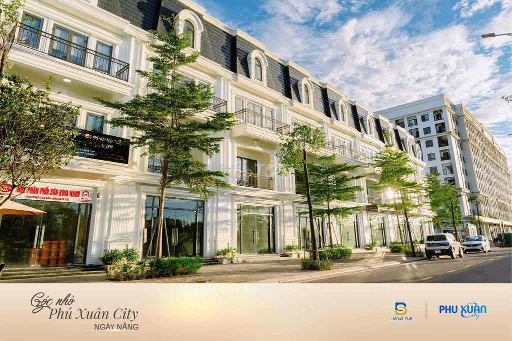 PHÚ XUÂN CITY. Chỉ từ 1,6tỷ(20%) sở hữu ngay SHOPHOUSE 4 TẦNG.