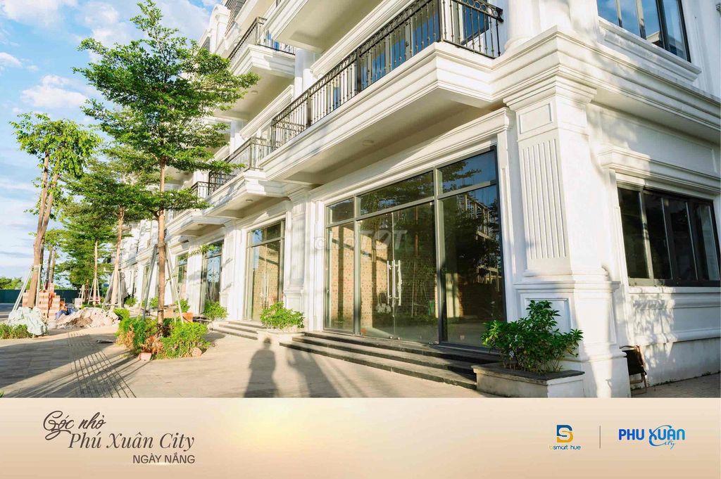 PHÚ XUÂN CITY. Chỉ từ 1,6tỷ(20%) sở hữu ngay SHOPHOUSE 4 TẦNG.