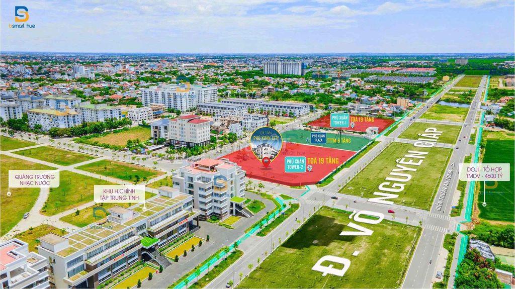 PHÚ XUÂN CITY. Chỉ từ 1,6tỷ(20%) sở hữu ngay SHOPHOUSE 4 TẦNG.
