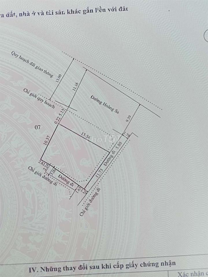 chính chủ cần bán đất phường Thuận An Huế 