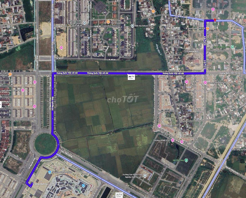 Bán đất 90m2, gần AEON,  Khu quân sự, Tòa án