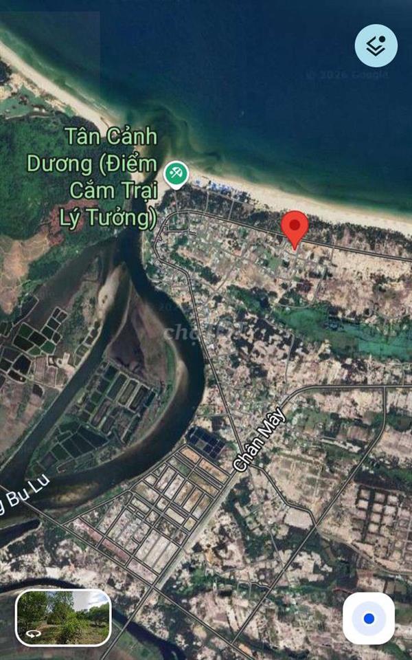 Đất ven biển Cảnh Dương, xã Chân Mây-Lăng Cô (xã Lộc Vĩnh cũ)