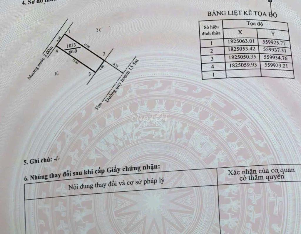 Chính chủ Đất KDC Hương Sơ cần bán