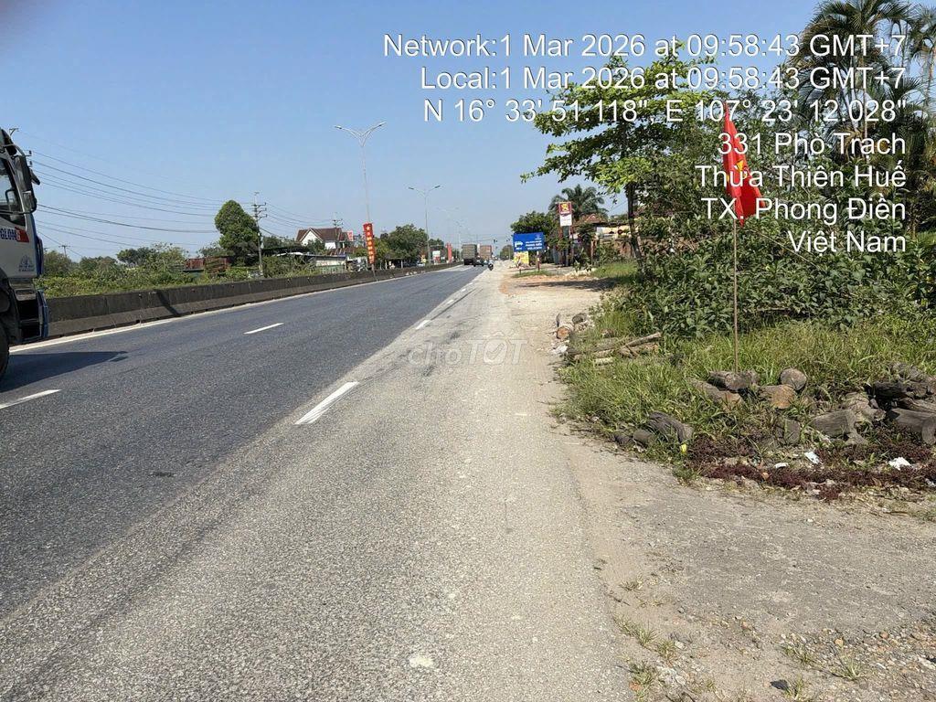 Bán đất QL1A Phong Điền, Huế
