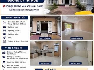 BÁN NHÀ KHU THU NHẬP THẤP RẠCH GIÁ