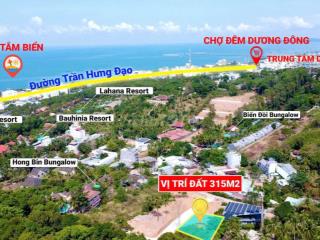 BÁN GẤP MẢNH ĐẤT TRẦN HƯNG ĐẠO VIEW BIỂN DƯƠNG ĐÔNG PHÚ QUỐC GIÁ TỐT