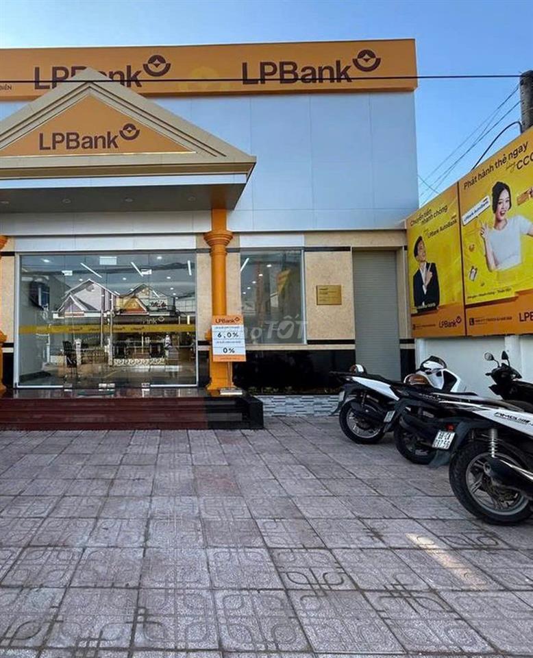 Nhà mặt tiền QL 63 An Biên đang cho ngân hàng thuê
