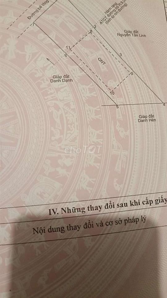 Chính chủ bán lô đất đường bê tông view sông