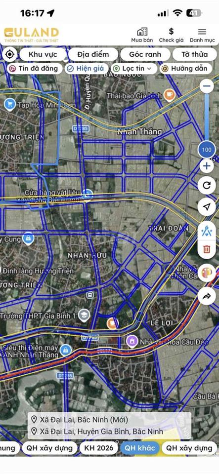 🆘 MỞ BÁN 25 LÔ ĐẤT NỀN THỔ CƯ TRUNG TÂM XÃ NHÂN THẮNG 🆘 🏡 Diện tích: 9