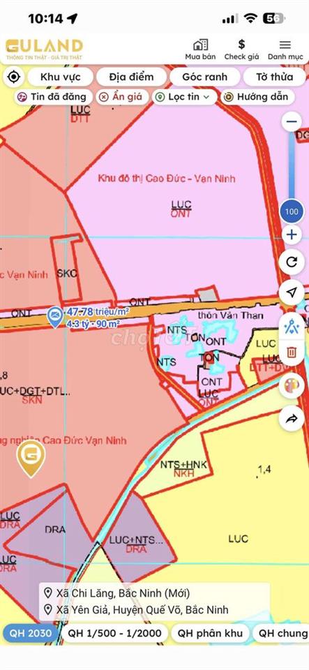 Gia Phú - Nhân Thắng  Cao Thọ - Văn Than - Cao Đức  Ngay Kcn Hanaka  A