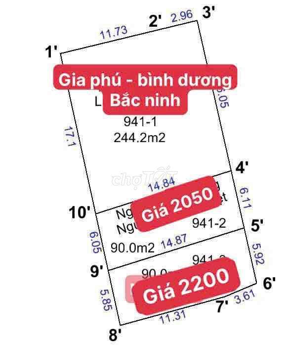 Gia Phú - Nhân Thắng  Cao Thọ - Văn Than - Cao Đức  Ngay Kcn Hanaka  A