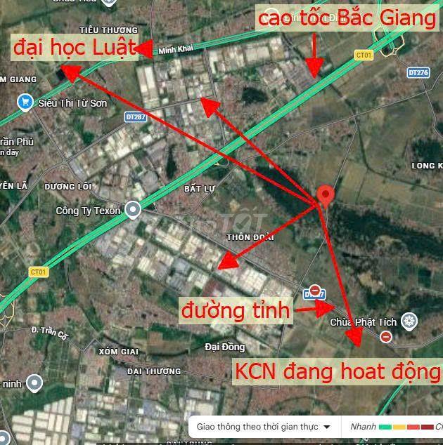 Chính chủ cần bán lô đất tại Hiên Vân,Tiên Du, Bắc Ninh, DT 70m2