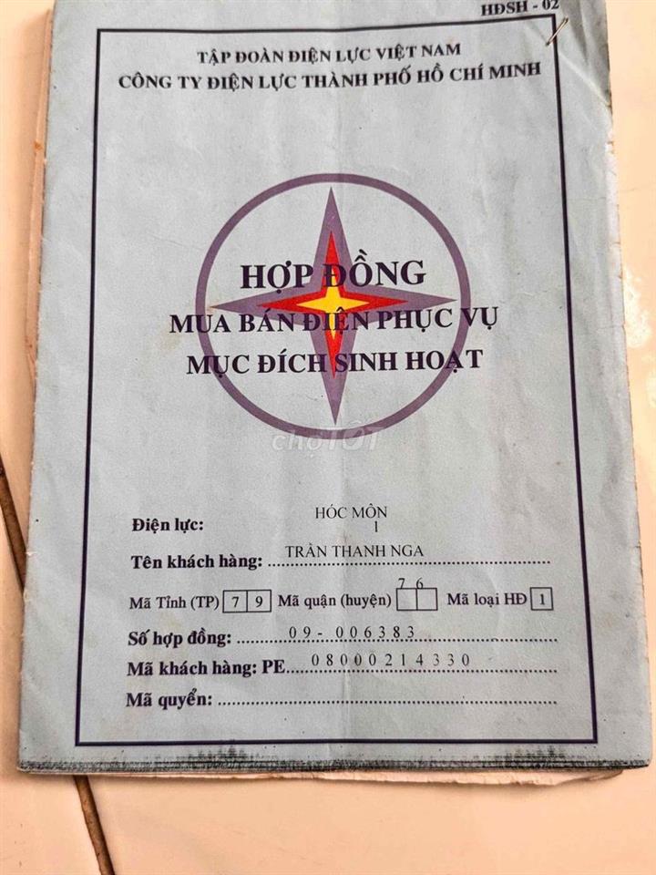 ban can nhà quan 12 phuong tân thoi hiep ngay ben xe bip hiep thanh