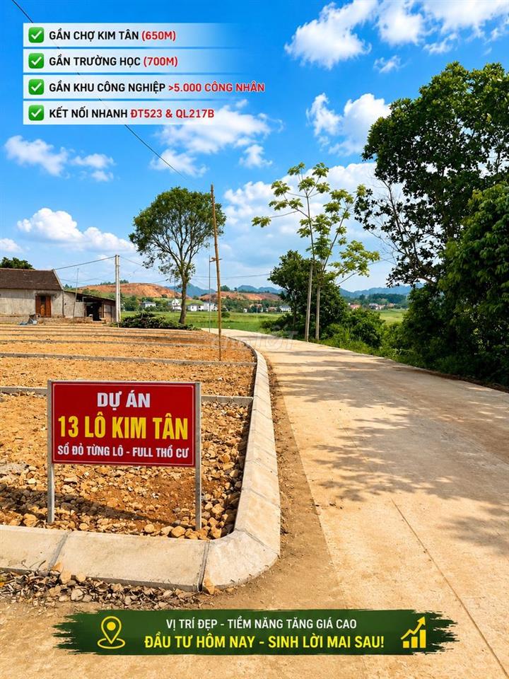 Bán đất nền full thổ cư Kim Tân - Thanh Hóa, sẵn sổ, full thổ, gần KCN