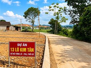 Bán đất nền full thổ cư Kim Tân - Thanh Hóa, sẵn sổ, full thổ, gần KCN