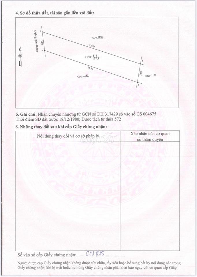 Bán đất nền cạnh KCN Hợp Thắng Thanh Hóa giá tốt sẵn sổ 