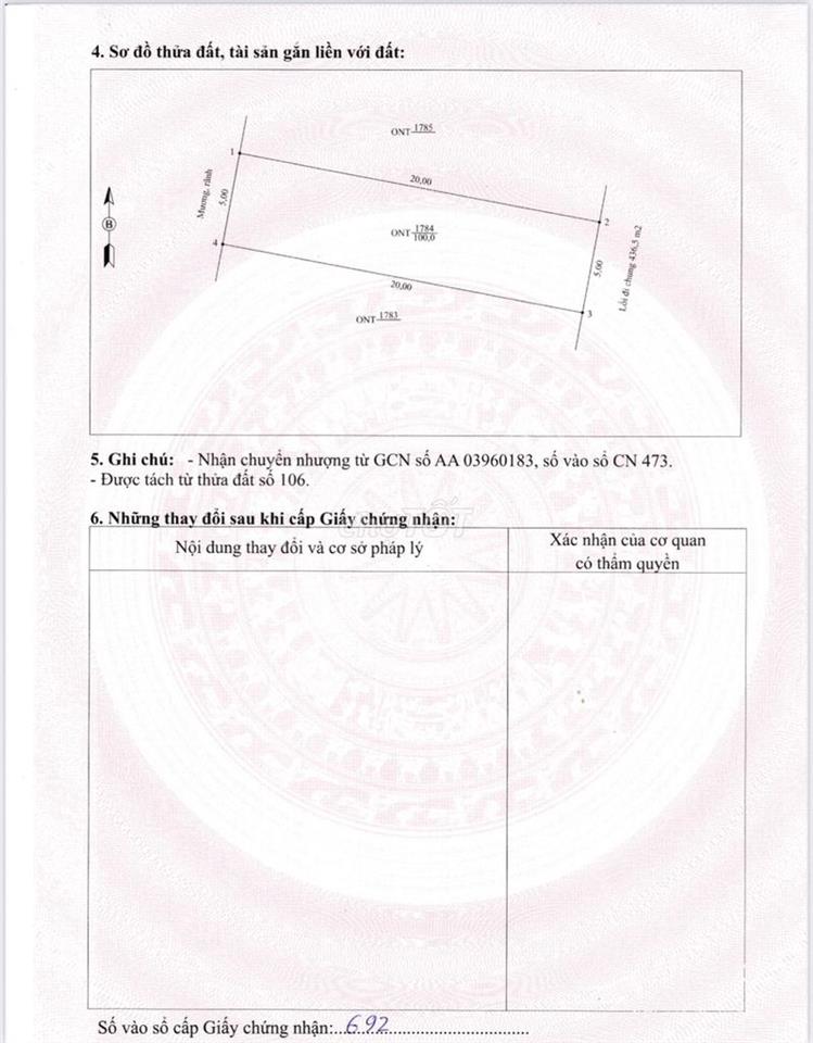 Bán đất nền sẵn sổ ven KCN Thanh Hóa 