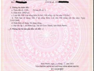BÁN NHÀ MỚI XÂY 620TR GIÁ FULL GẦN KCN BECAMEX CHƠN THÀNH