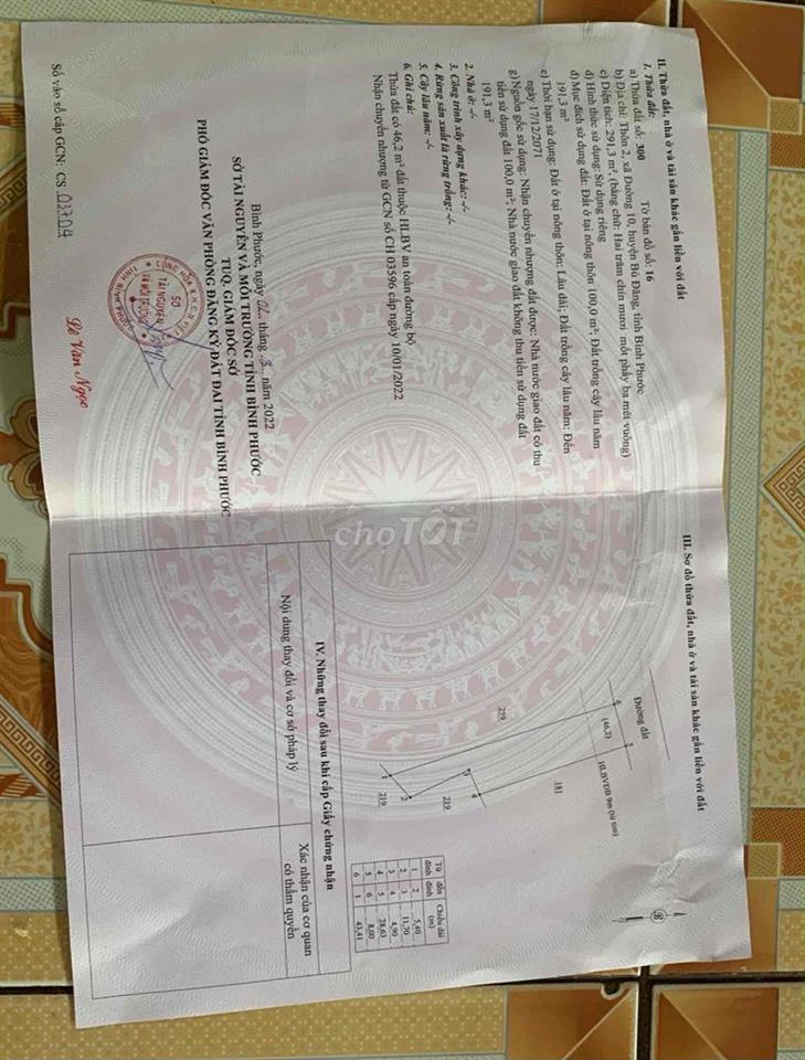nhà ở bom bo bình phước