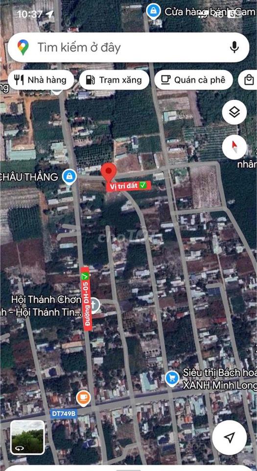 Đất phường Minh long ngay chợ đường thông chính chủ