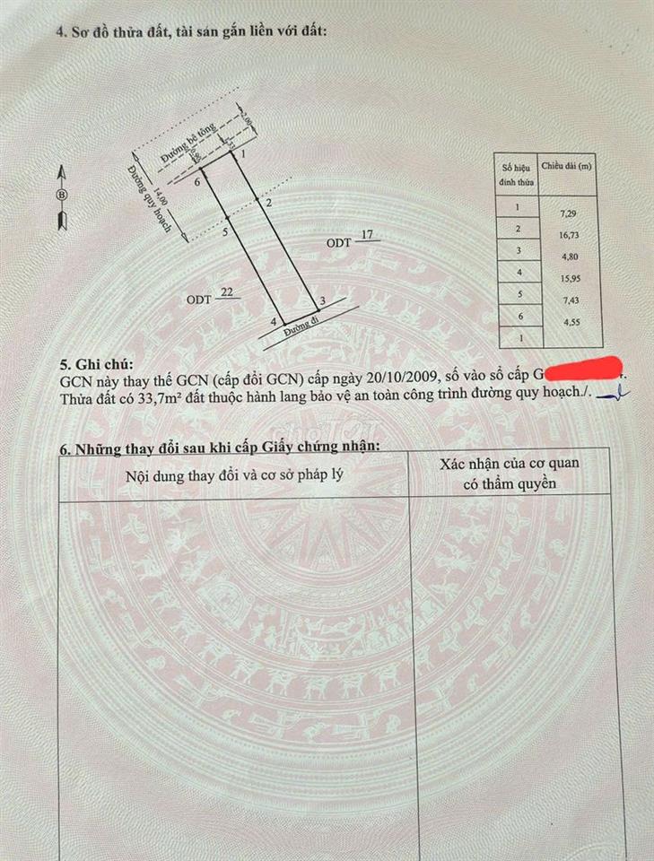 CHÍNH CHỦ BÁN ĐẤT THỔ CƯ SÁT BIỂN HOÀI NHƠN ĐÔNG CHỈ 50M ĐI BỘ RA BIỂN