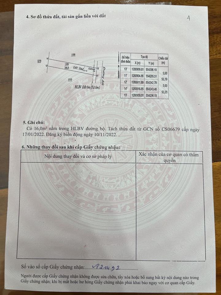 Cần bán lô đất