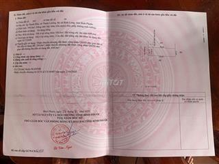 Chính chủ cần bán gấp nền đất QL13 Bình Long - Bình Phước