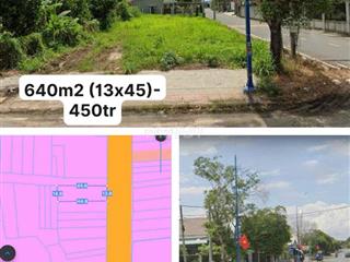 Bán đât 2 mặt tiền 640m2