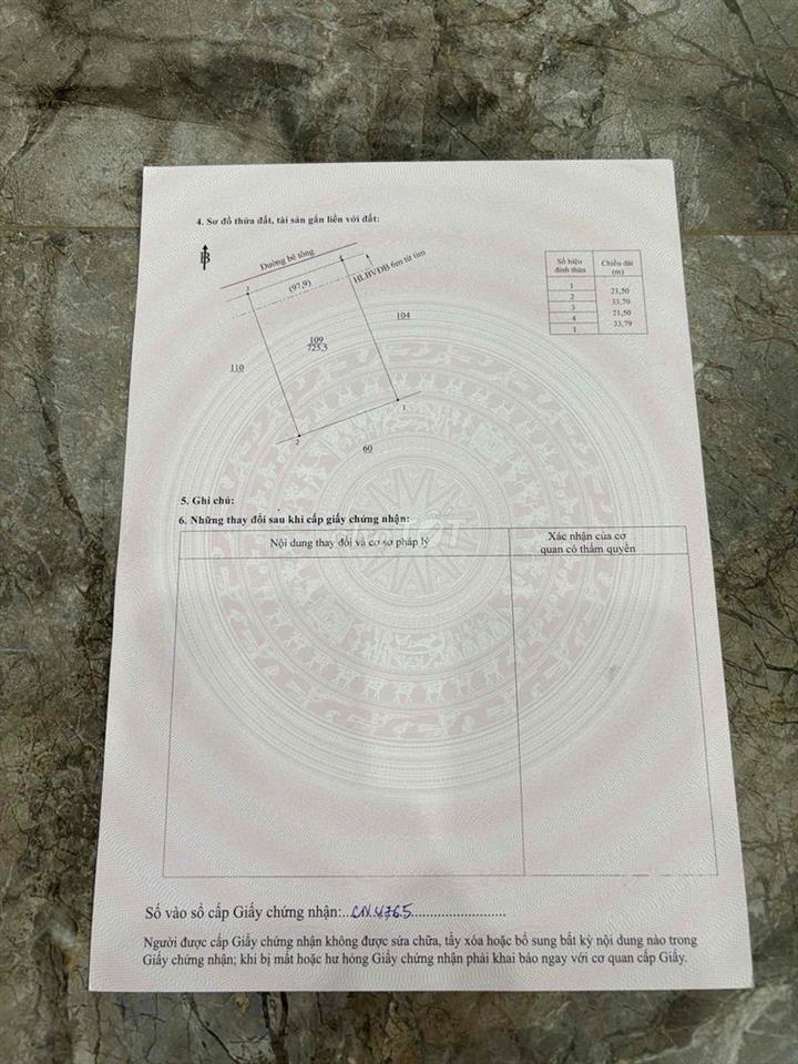 Lô đất 725,5m2 200m2 thổ cư | Tiềm năng xây kho, phòng trọ, kinh doanh