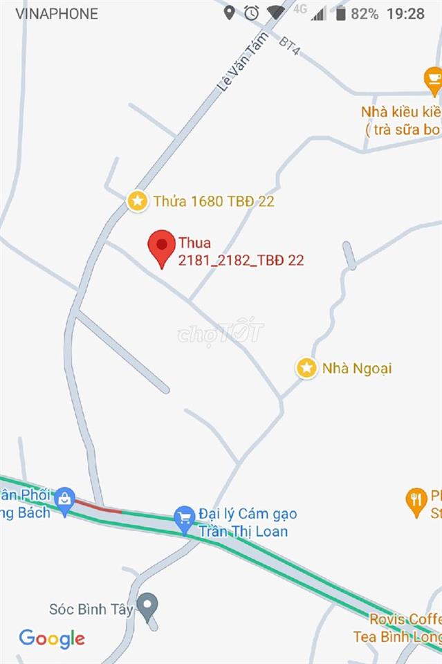CHÍNH CHỦ BÁN ĐẤT THỔ CƯ TRUNG TÂM P.BÌNH LONG