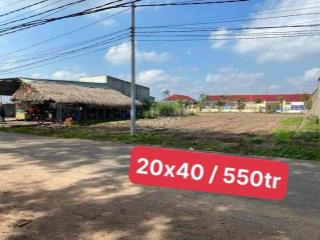 ĐẤT NHÀ BÁN 800m2 Ngang 20x40 thổ cư