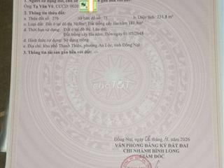 Chính chủ cần bán Đất
