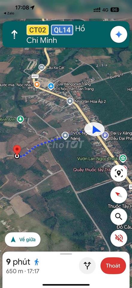 Kẹt tiền bán lỗ 50% lô Đất Ngay TT Nha Bích - Để ở  & Đầu tư đều LỜI n