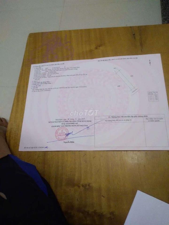 bán đất tây sơn