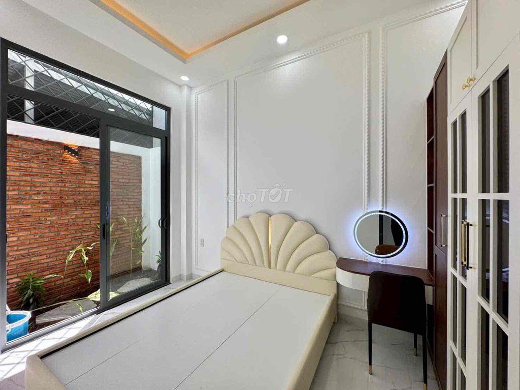 NHÀ trong KDC MỚI Trung tâm P6 Gần BIG C, xe 7c vào đến nhà