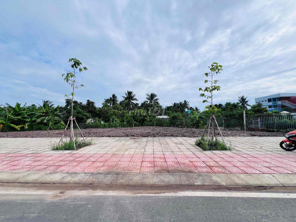 Đất mặt tiền nhựa mới p10 gần chợ và trường học, thuận tiện kinh doanh