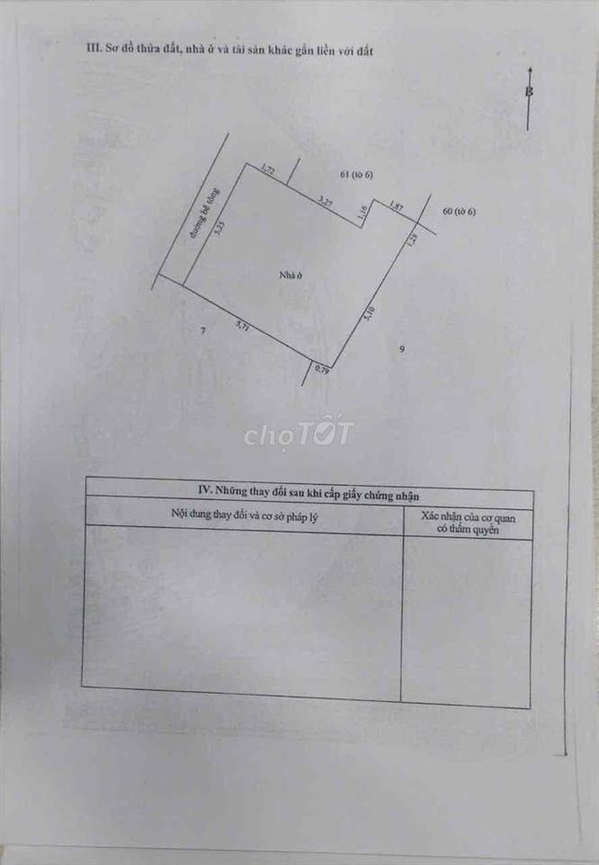 Nhà sieu rẻ tại Phường Mỹ Tho, gần chợ và đường lớn